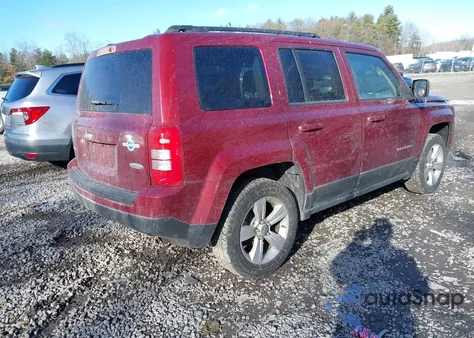2012 Jeep Patriot Latitude z USA, uszkodzony, nr VIN 1C4NJRFB7CD539986